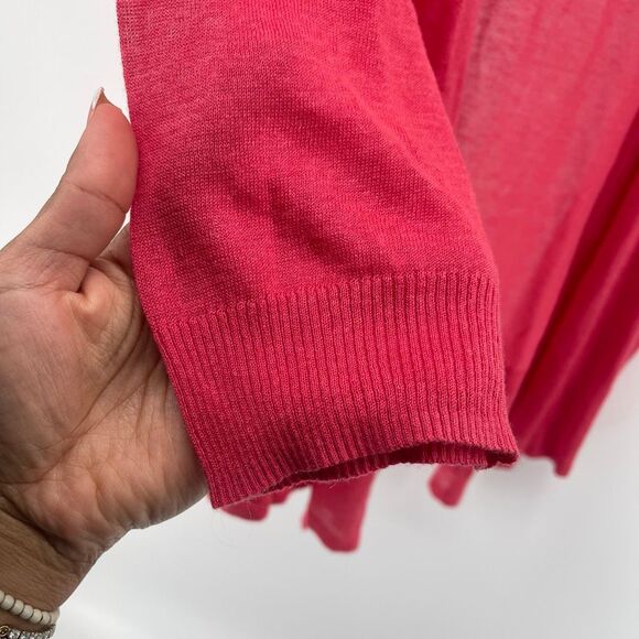 Chico’s Yelena Convertible Open Front Tie Cardigan Sweater Size 2, Large, NWT - Picture 9 of 11